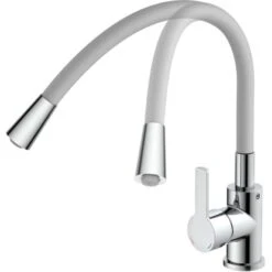 Eisl Spültischarmatur Edelstahloptik Flexo Hellgrau -Küchenwelt Verkauf 9002560796554 2759 4