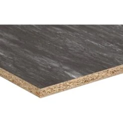 Küchenrückwand64 X 1,5 Cm Zweiseitig Black/Steel Max. Länge 4,1 M Meterware