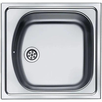 Eurodomo Einbauspüle Norm 45,5 Cm X 43,5 Cm Edelstahl Glatt 3 Eurodomo Einbauspüle Norm 45,5 Cm X 43,5 Cm Edelstahl Glatt