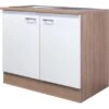 Flex-Well Classic Spülenunterschrank Florida 100 Cm Weiß-Sonoma Eiche 2 Flex-Well Classic Spülenunterschrank Florida 100 Cm Weiß-Sonoma Eiche -Küchenwelt Verkauf 986 4800 dspu100es samoa 2